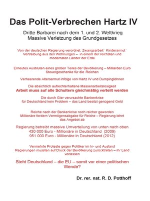 cover image of Das Polit-Verbrechen Hartz IV